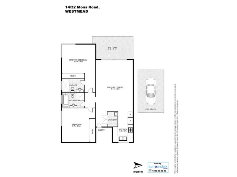 14/32-34 Mons Road, Westmead NSW 2145 Floorplan